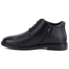 Men's comfortable black ankle boots McKeylor 85228