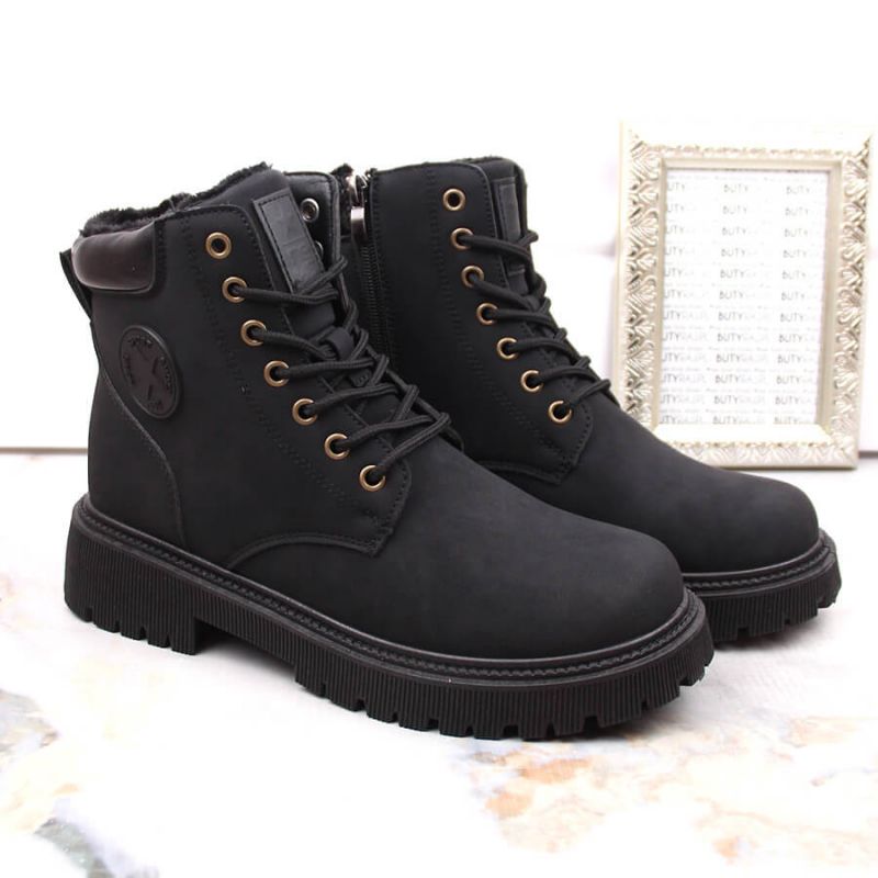Insulated boots with zipper NEWS W EVE364A black Footwear/Outdoor/News Your Sports Performance