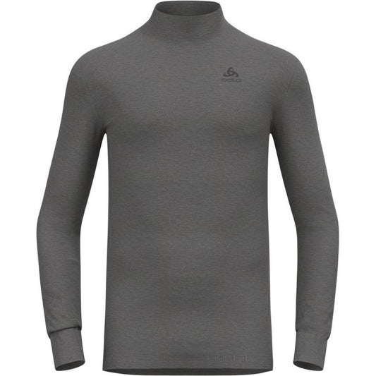 Men's T-shirt ODLO BL TOP turtle neck l/s ACTIVE WARM size M Gray Odzież militarna/Bielizna termoaktywna Your Sports Performance