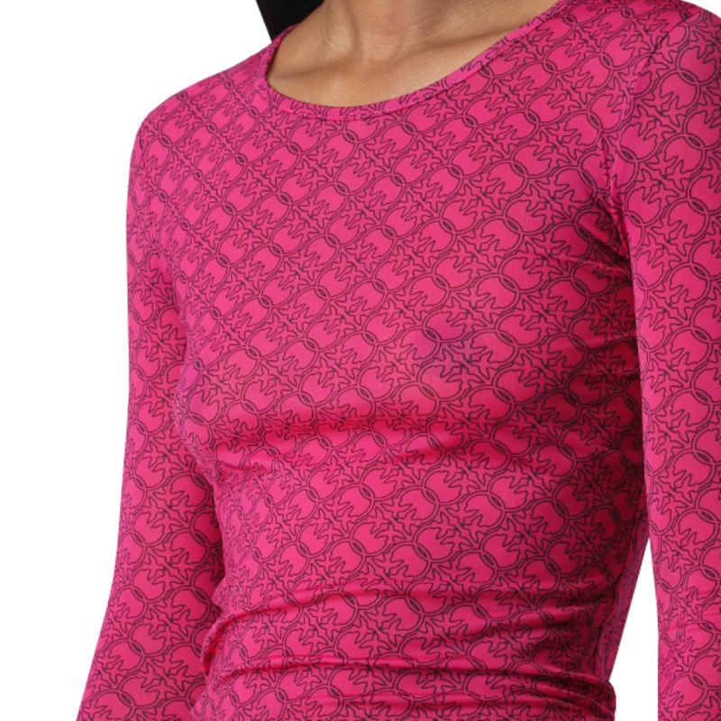 Pinko blouse with long sleeves W 100639A13G Clothing/Lifestyle/T-shirts/Patagonia Your Sports Performance