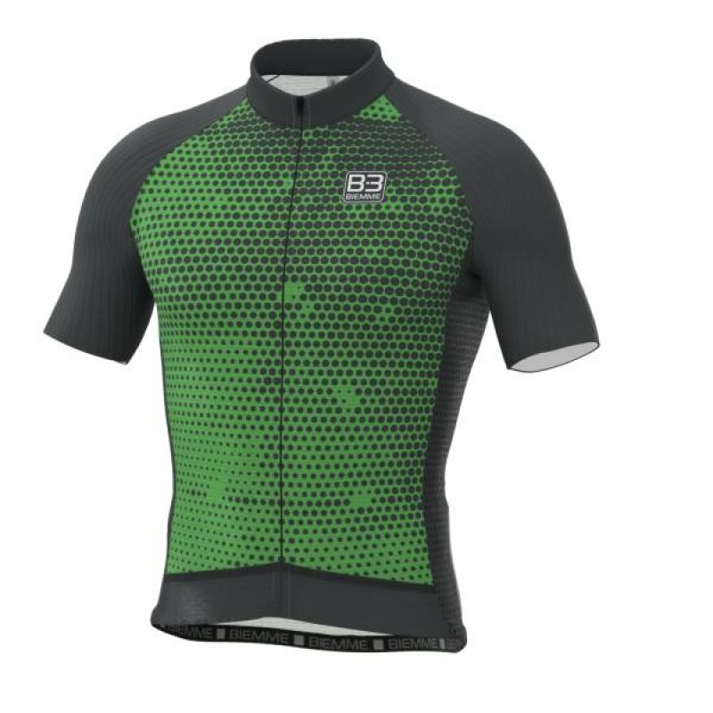 Biemme PORDOI T-shirt Black and Green M Clothing Your Sports Performance