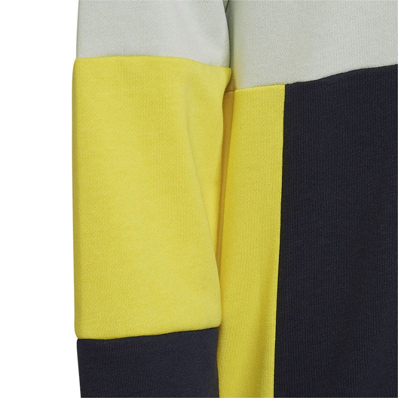 Adidas Colourblock Hoodie Jr HN8567 sweatshirt Clothing/Lifestyle Adidas