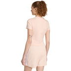 adidas Essentials 3-Stripes Slim Baby T-shirt, Pastel Pink KD2343