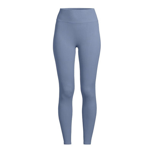 CASALL Multi Rib Seamless High Waist Tights blue leggings Import z PMSport Your Sports Performance