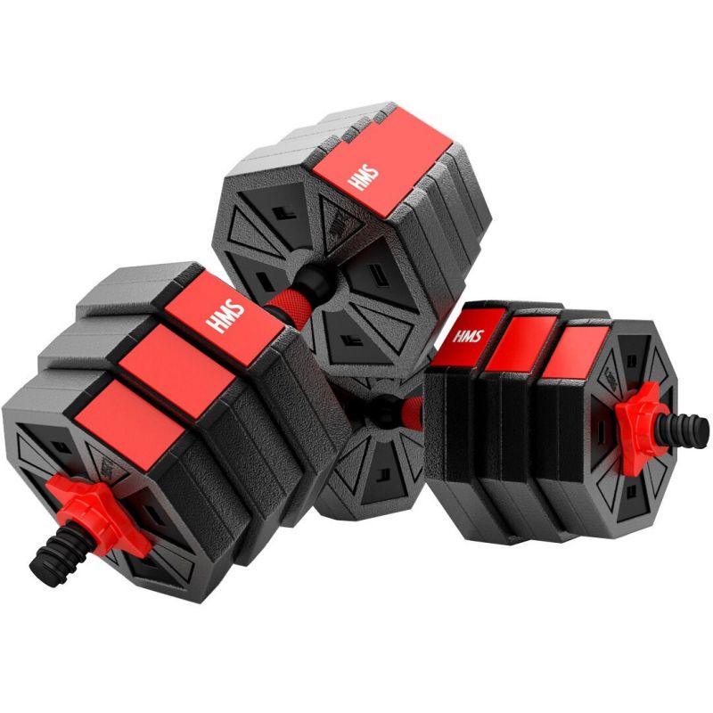 Composite dumbbell HMS SGC20 20kg + barbell In preparation Your Sports Performance
