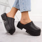 Clogs with a massive sole Big Star W NN274014 INT2083A Footwear/Lifestyle/Brinkenstock/Klapki/chodaki Your Sports Performance
