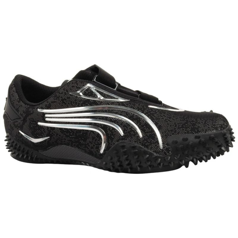Puma Mostro Metallic women's sports shoes black with Velcro fashionable