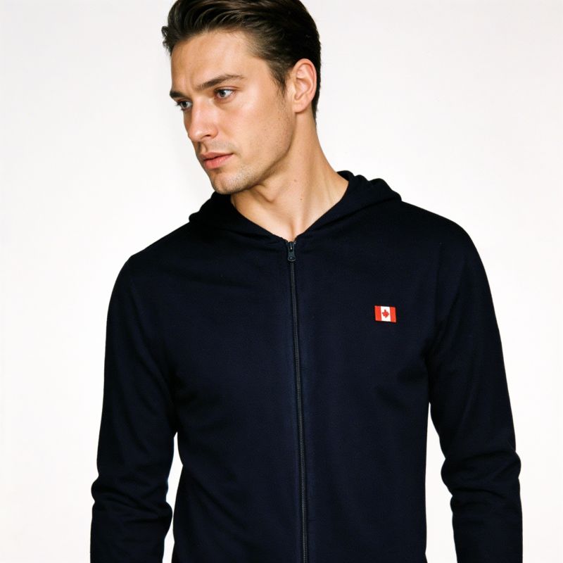 Canadian Peak FELINOODEAK RM NAVY MEN 246 zip-up sweatshirt (RBMWY9296H/CP-MARINE) Canadian Peak