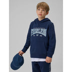 Boy's regular hooded sweatshirt 4F 4FJRSS26TSWSM2637-31S 4f