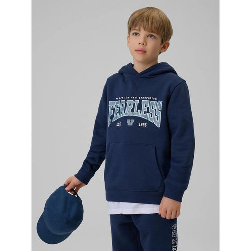 Boy's regular hooded sweatshirt 4F 4FJRSS26TSWSM2637-31S 4f