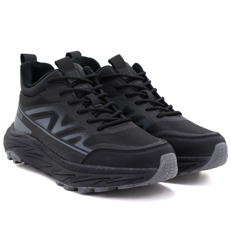 Men's black Big Star sneakers UU174060