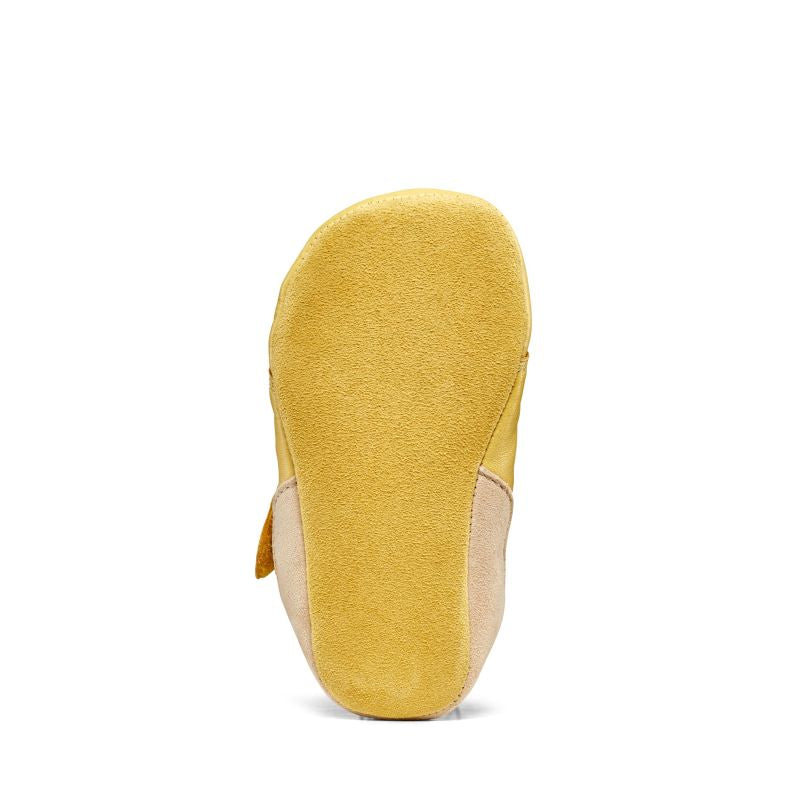 Affenzahn Crawly Giraffe Leather Crawling Shoes (01257-60097)