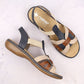 Comfortable Rieker W RKR662 multicolor sandals Footwear/Lifestyle/Rieker Your Sports Performance