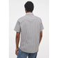 Mustang Collin Mini Check M Shirt 1013857-12447 Clothing/Lifestyle/T-shirts/Mustang Your Sports Performance