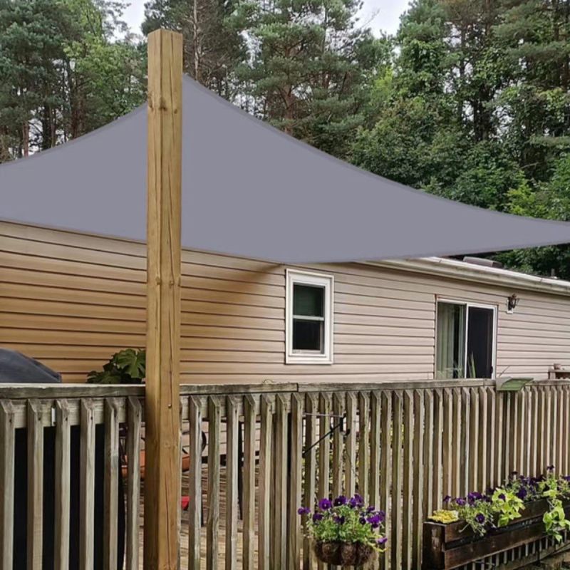 GARDEN SUN SAIL RECTANGULAR 3X2M GRAY Home and Garden/Garden Your Sports Performance