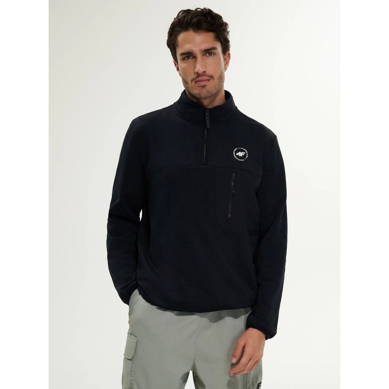 Men's relaxed sweatshirt without hood 4F 4FRSS26TSWSM2925-20S