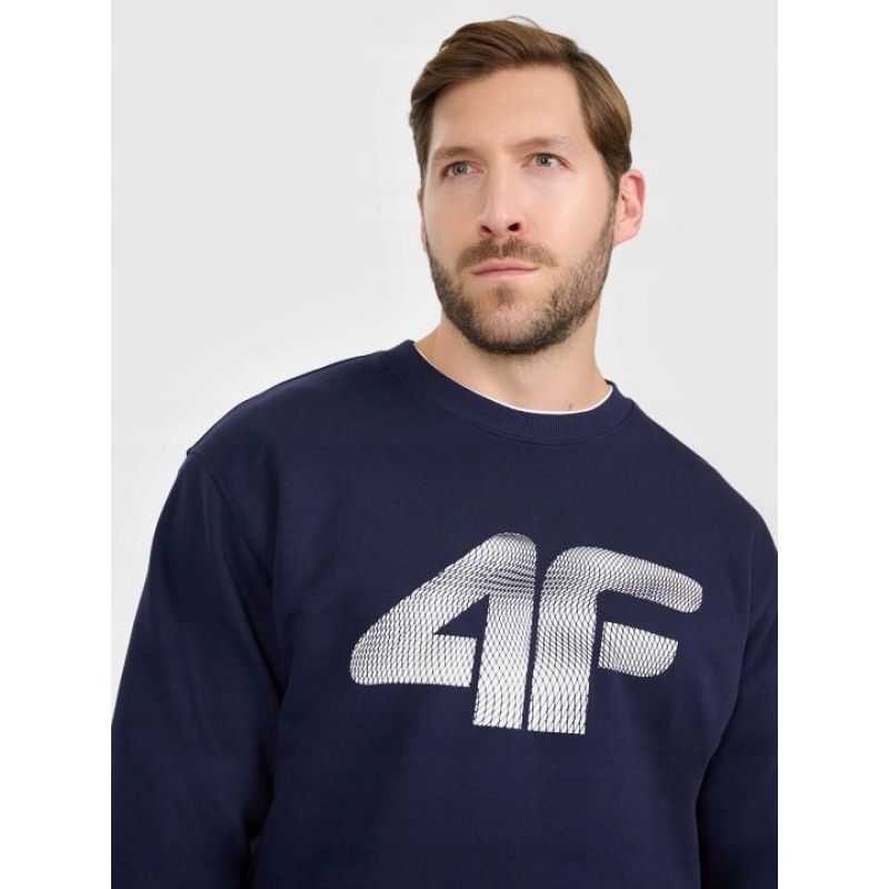 Men's sweatshirt without zipper and hood 4F 4FRMM00TSWSM2479-31S 4f