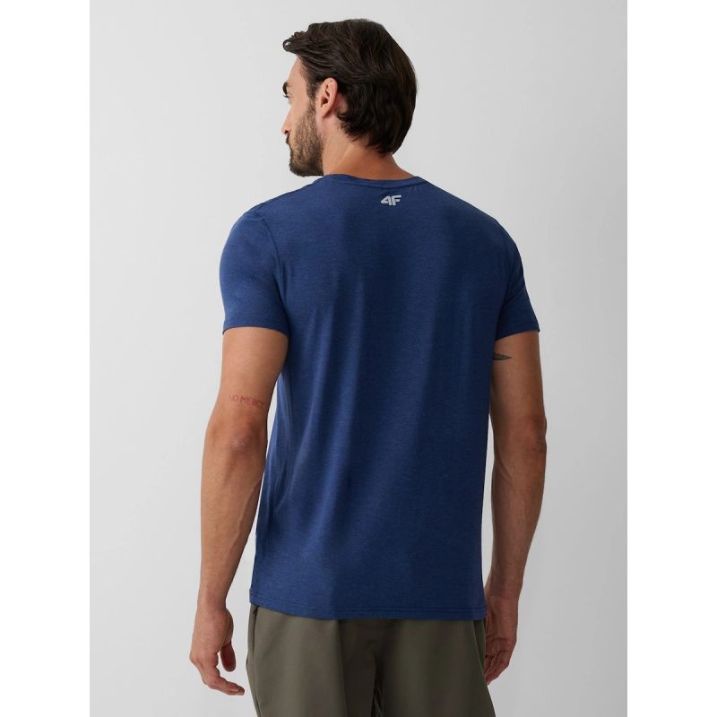 Men's trekking t-shirt made of bamboo fiber 4F 4FRAW26TFTSM2963-32M