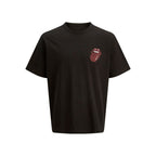Jack&Jones T-shirt Rolling Stones JPRBLUSTONES SS TEE 12284292 BLACK To be categorized Your Sports Performance