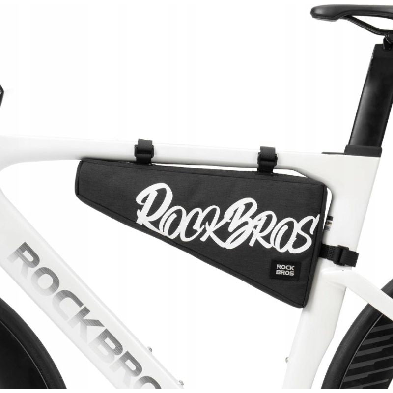 Rockbros bicycle frame bag 30180028001 black Rockbros/Torby Rowerowe/Torby Pod Ramę Your Sports Performance