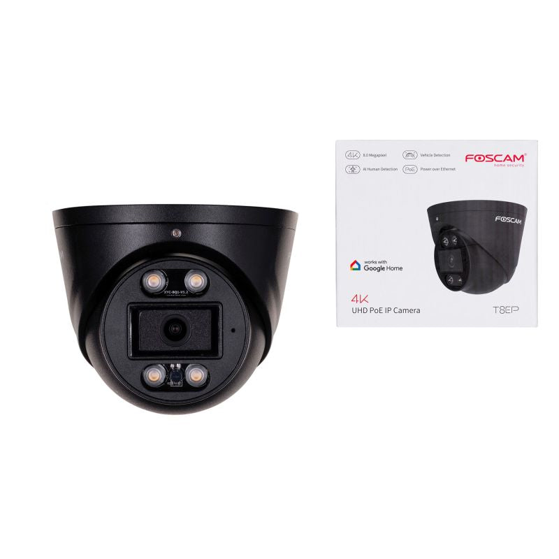 Foscam T8EP 8MP PoE IP surveillance camera CCTV IP/Kamery Your Sports Performance