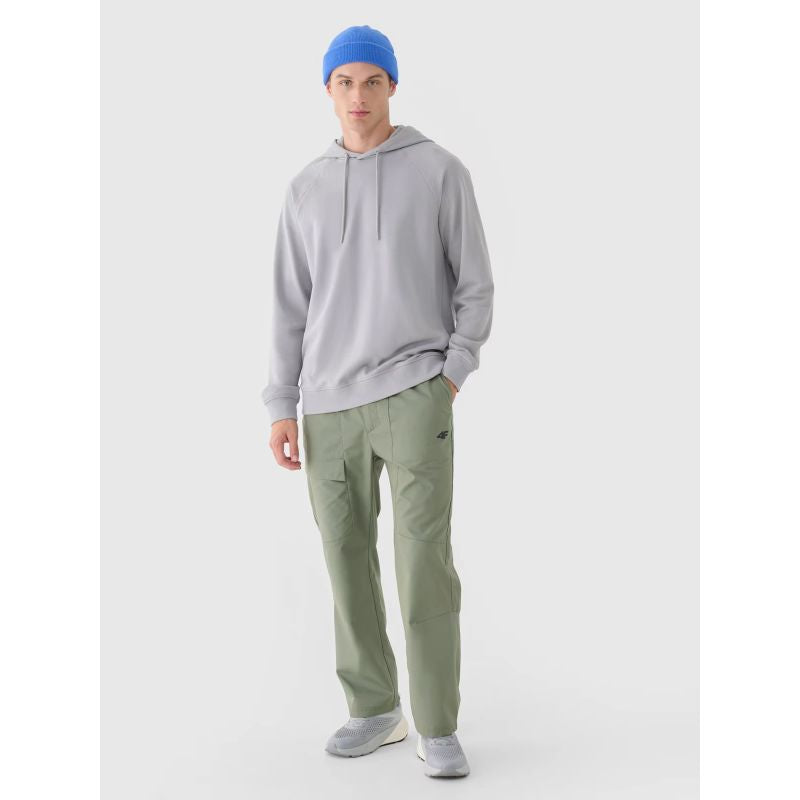 Men's sweatshirt with hood, open, 4F 4FRAW24TSWSM1821-27S *Kategoria tymczasowa Your Sports Performance