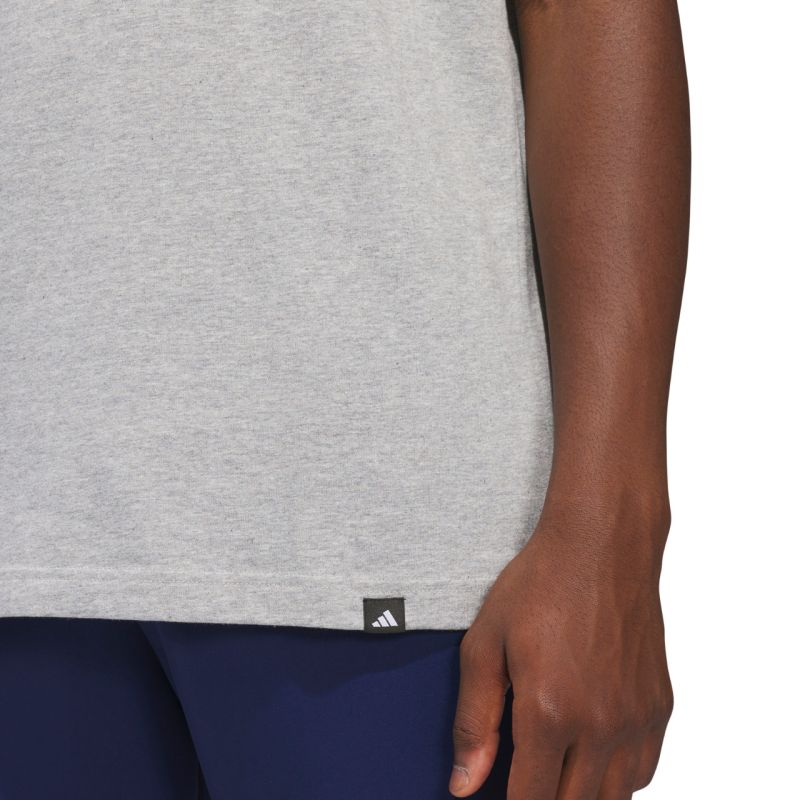 adidas Sportsman Mountain Graphic Men's T-Shirt Light Gray KC9253