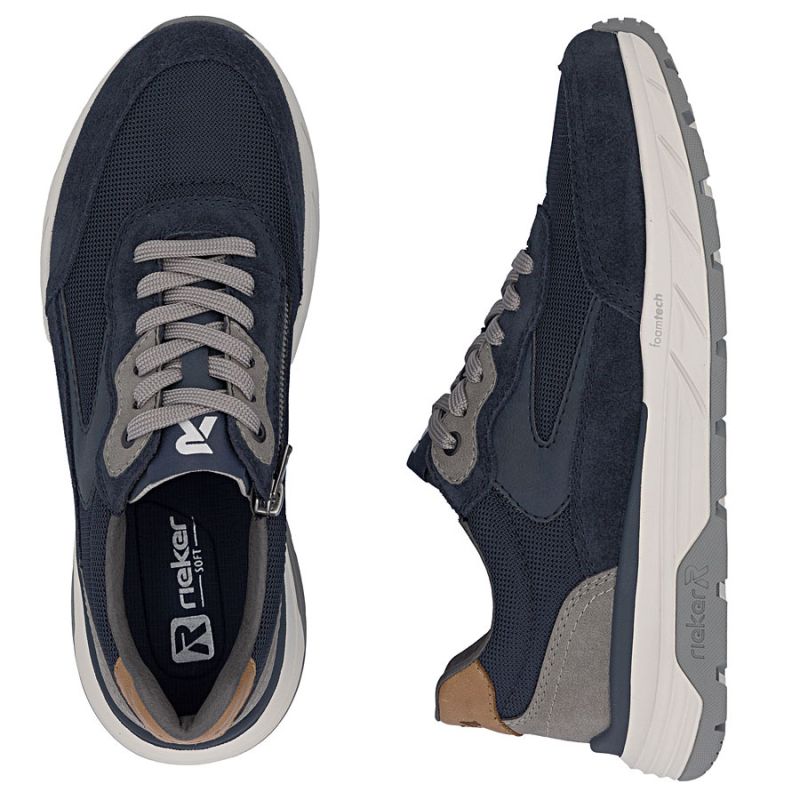Men's casual navy blue sneakers Rieker 06100-15 To be categorized Your Sports Performance