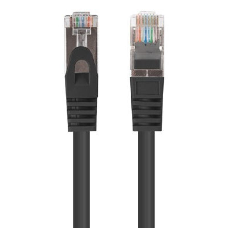 PATCHCORD CAT.5E UTP 2M BLACK FLUKE PASSED LANBERG 10-PACK Kable, gniazda i wtyki/Patchcable Your Sports Performance