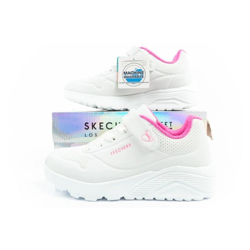 Skechers Uno Lite children's sports sneakers white comfortable In preparation Your Sports Performance