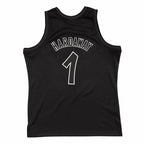 Mitchell & Ness White Logo Swingman NBA Orlando Magic Penny Hardaway T-Shirt - SMJYLF19014-OMABLCK94AHA Odzież/Odzież na co dzień Your Sports Performance