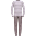 ODLO Active Warm Set Long Kids’ Thermal Underwear Set, Purple
