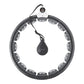 HMS HHW06 Hula Hoop with Studs, Weight and Counter, Black In preparation Your Sports Performance