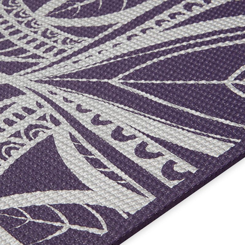 Yoga mat Gaiam Aubergine Medallion 6 mm 63844 Accessories/Training equipment Your Sports Performance