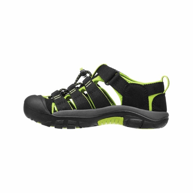 Keen Newport H2 Black/Lime Green Kids' Summer Hiking Sandals (1009942) In preparation Your Sports Performance