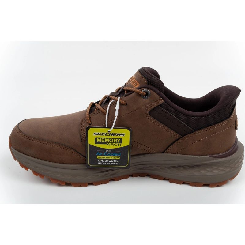 Skechers Men’s Slade Ultra Slip-ins Brown Comfortable Slip-On Shoes