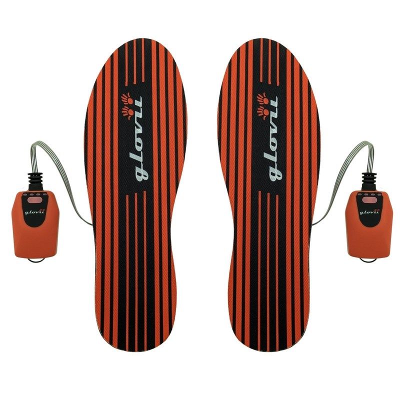 GLOVII HEATED, APP-CONTROLLED SKI INSERTS, BATTERIES INCLUDED WITH GW4U SKI BOOT HOLDER Narciarstwo/Wkładki do butów Your Sports Performance