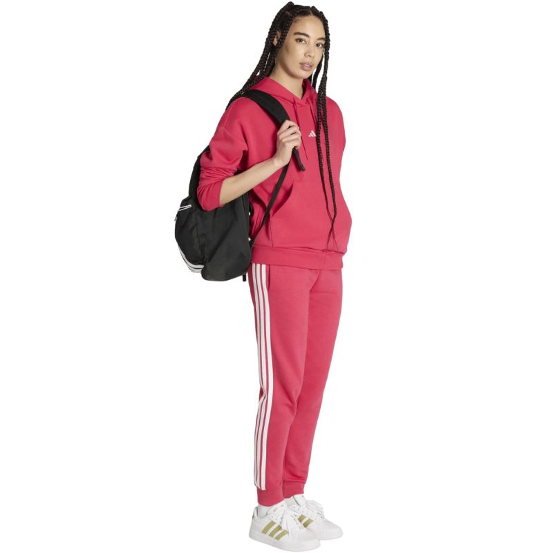adidas Essentials Small Logo Feel Cozy Women's Sweatshirt Pink KF8401