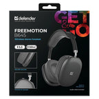 Defender Bluetooth Freemotion Over-Ear Headphones B645 Black 63645 In preparation Your Sports Performance
