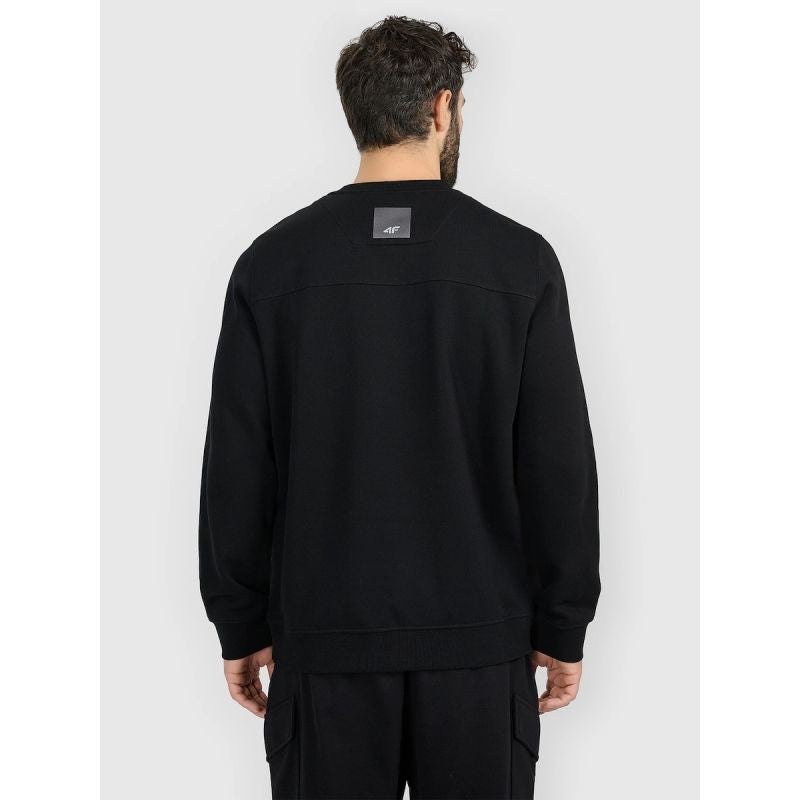 Men's sweatshirt without zipper and hood 4F 4FRAW25TSWSM2573-20S 4f