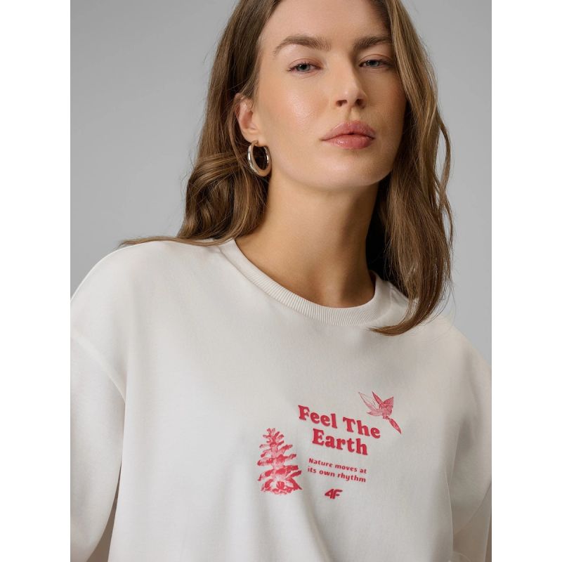Women's regular printed T-shirt 4F 4FRSS26TTSHF3704-11S 4f