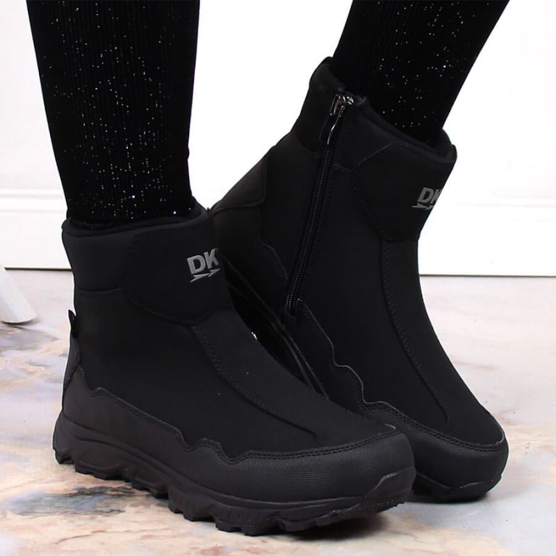 DK Jr DK58A Waterproof Insulated Snow Boots, Black Footwear/Outdoor/Big Star Your Sports Performance