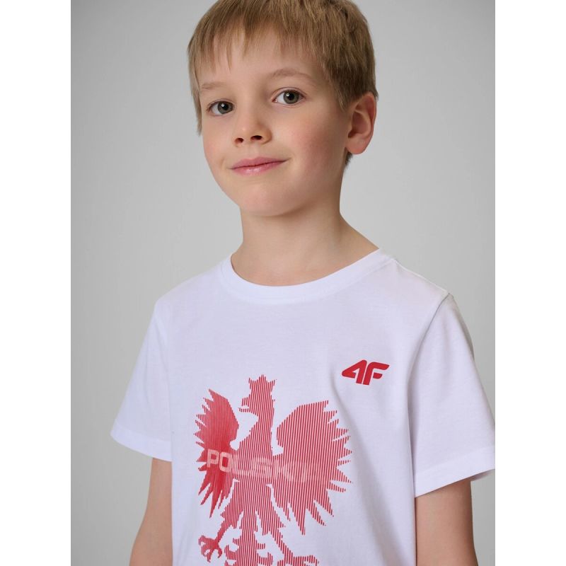 Children's fan T-shirt 4F 4FJRMM00TTSHU4436-10S