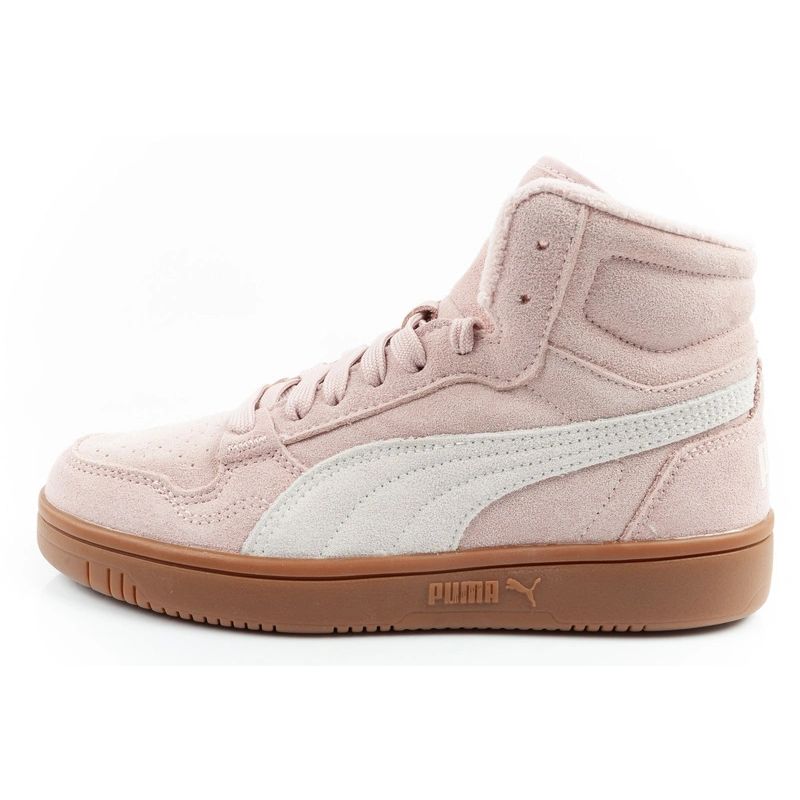 Puma Reb-L Mid women's sports shoes powder pink ankle boots for winter In preparation Your Sports Performance