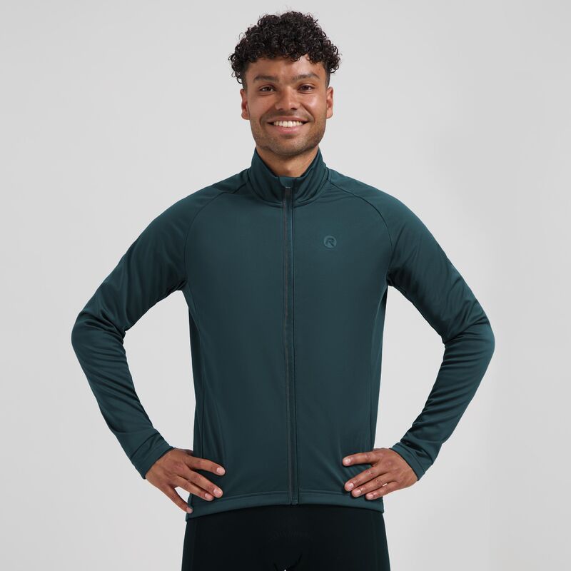 Rogelli ESSENTIAL II winter jacket blue 2XL Rogelli/Rower/Men/Kurtki/Zimowe Your Sports Performance