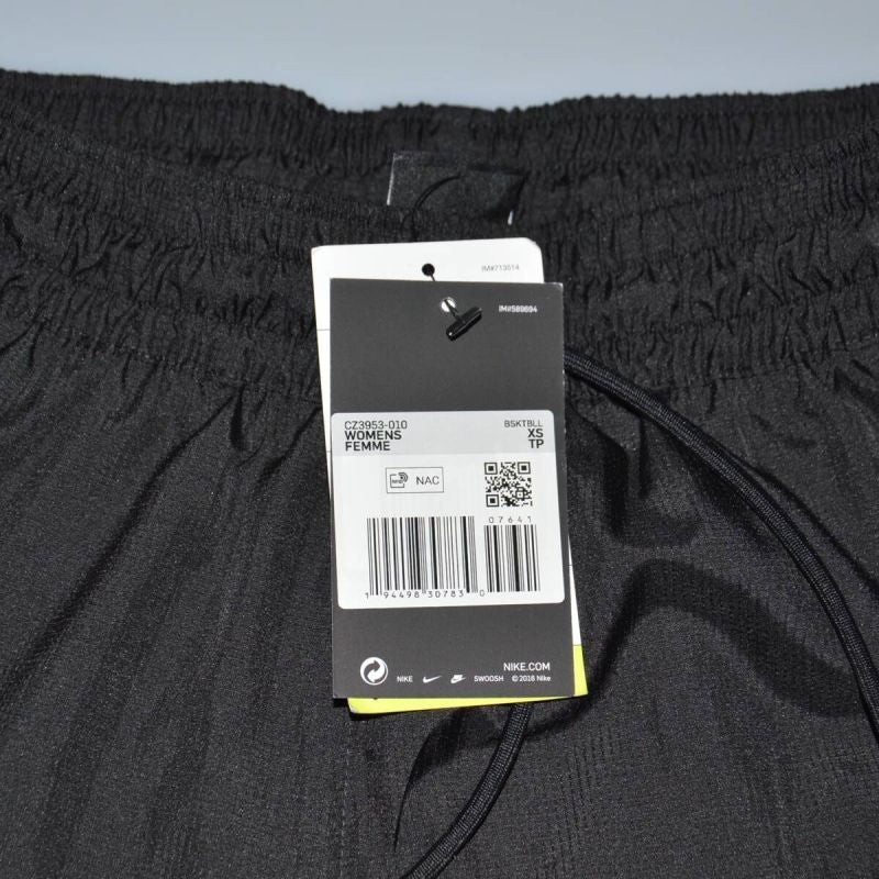 Women's Nike Retro Fly Swoosh Pants Black/White - CZ3953-010 Nike