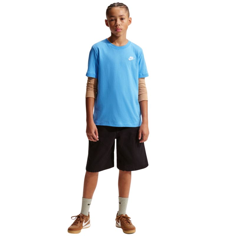 Nike Sportswear Kids' T-Shirt Light Blue FZ5177 412