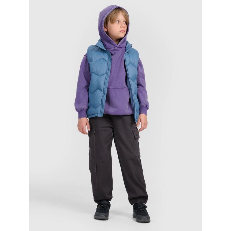 Boy's down vest with synthetic filling 4F 4FJRAW25TVJAM325-32S Clothing Your Sports Performance
