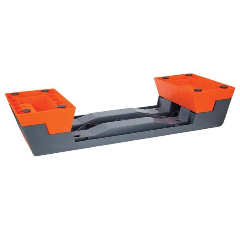 Step for aerobics HMS Premium AS007 BLACK / ORANGE Accessories/Training equipment/Stepy Your Sports Performance