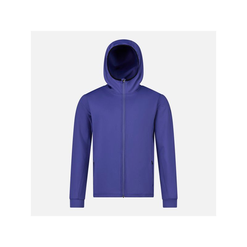ROSSIGNOL Men's Mid Layer Stretch Hoodie Blue